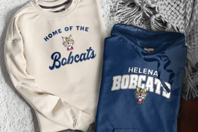 Helena  Bobcats Sweatshirts (Option 3) Banner