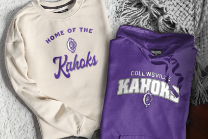 Collinsville Kahoks Sweatshirts (Option 3) Banner
