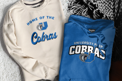 University Prep Cobras Sweatshirts (Option 3) Banner