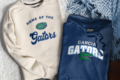 Garcia  Gators Sweatshirts (Option 3) Banner