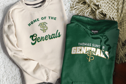 Thomas Sumter Generals Sweatshirts (Option 3) Banner