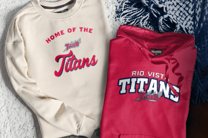 Rio Vista  Titans Sweatshirts (Option 3) Banner