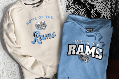 Hutchens  Rams Sweatshirts (Option 3) Banner