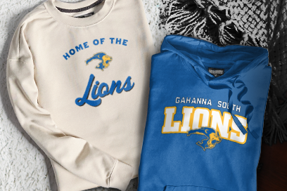 Gahanna  South Lions Sweatshirts (Option 3) Banner