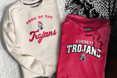 Everett Trojan Sweatshirts (Option 3) Banner