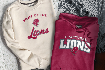 Prattville  Lions Sweatshirts (Option 3) Banner
