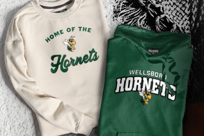 Wellsboro Hornets Sweatshirts (Option 3) Banner