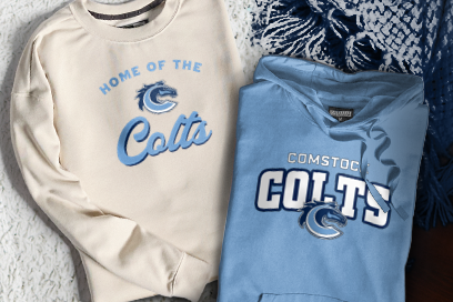 Comstock  Colts Sweatshirts (Option 3) Banner
