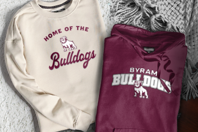 Byram  Middle School Sweatshirts (Option 3) Banner