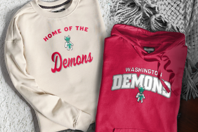 Washington  Demons Sweatshirts (Option 3) Banner
