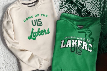 University Lake School Lakers Online Store Sweatshirts (Option 3) Banner