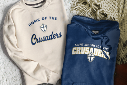 St Joseph Crusaders Sweatshirts (Option 3) Banner