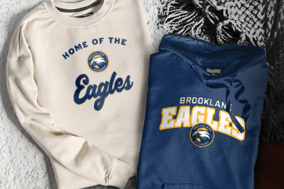 Brooklane Baptist Eagles Sweatshirts (Option 3) Banner