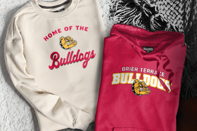 Brier Terrace  Bulldogs Sweatshirts (Option 3) Banner