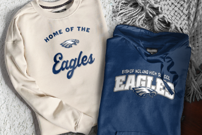 Bishop Noland High School Eagles Sweatshirts (Option 3) Banner