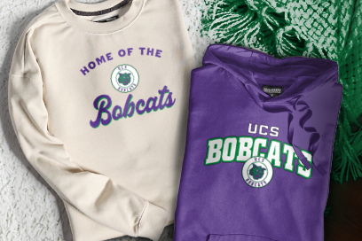UCS Bobcats Sweatshirts (Option 3) Banner