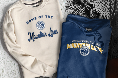 Montessori Academy Mountain Lions Sweatshirts (Option 3) Banner