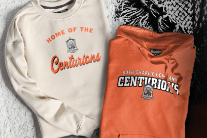 60th Charlie Company Centurions Sweatshirts (Option 3) Banner