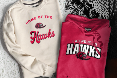 Las Positas Hawks Sweatshirts (Option 3) Banner