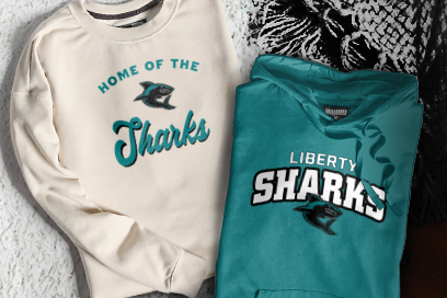 Liberty Sharks Sweatshirts (Option 3) Banner