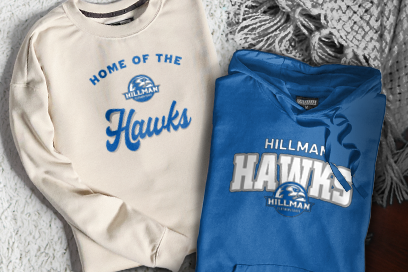 Hillman Hawks Sweatshirts (Option 3) Banner