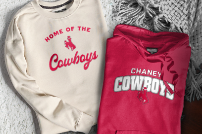 Chaney Cowboys Sweatshirts (Option 3) Banner