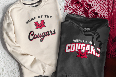 Mountain View Cougars Sweatshirts (Option 3) Banner