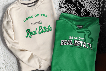 Seaport  Real Estate  Sweatshirts (Option 3) Banner