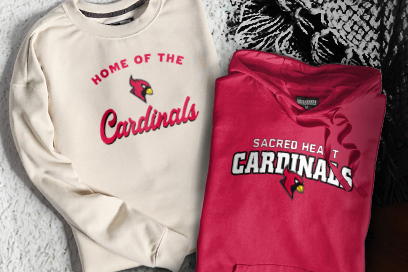 Sacred Heart Cardinals Sweatshirts (Option 3) Banner