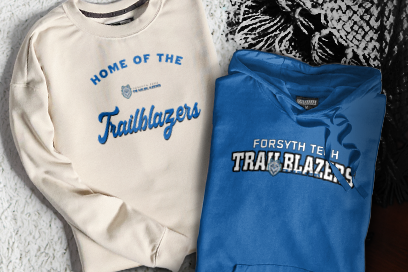 Forsyth Tech Trailblazers Sweatshirts (Option 3) Banner