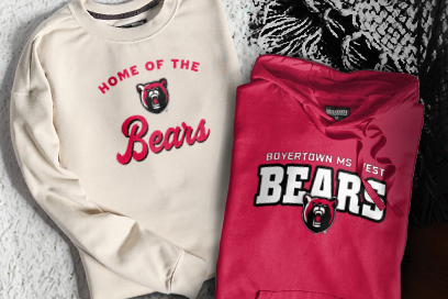 Boyertown MS West Bears Sweatshirts (Option 3) Banner