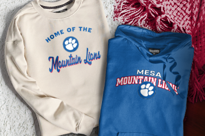 Mesa  Mountain Lions Sweatshirts (Option 3) Banner