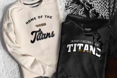 University of Wisconsin-Oshkosh Titans Sweatshirts (Option 3) Banner