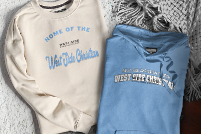 West Side Christian Church West Side Christian Sweatshirts (Option 3) Banner