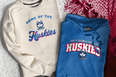 SOUTH GEORGIA INSTITUTE Huskies Sweatshirts (Option 3) Banner