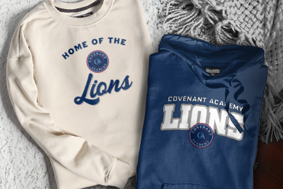 Covenant Academy Lions Sweatshirts (Option 3) Banner