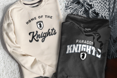 Paragon Prep Knights Sweatshirts (Option 3) Banner