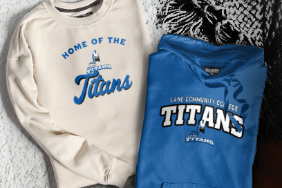 Lane Community College Titans Sweatshirts (Option 3) Banner