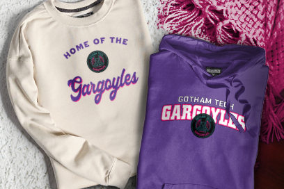 Gotham Tech  Gargoyles Sweatshirts (Option 3) Banner