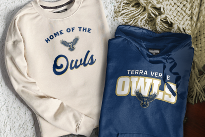 Terra Verde Discovery School Owls Sweatshirts (Option 3) Banner