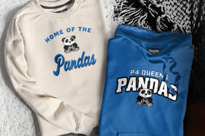 P4 Queens Pandas Sweatshirts (Option 3) Banner