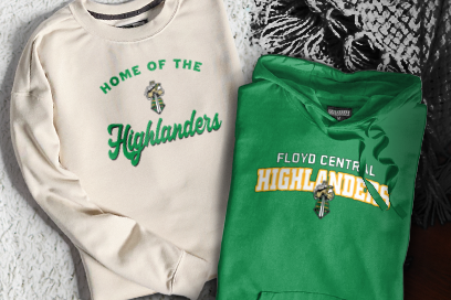 Floyd Central Highlanders Sweatshirts (Option 3) Banner