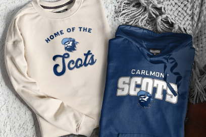CARLMONT HIGH SCHOOL SCOTS Sweatshirts (Option 3) Banner
