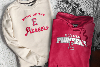 ELYRIA HIGH SCHOOL PIONEERS Sweatshirts (Option 3) Banner
