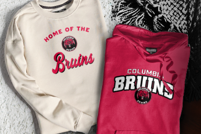 COLUMBIA HIGH SCHOOL BRUINS Sweatshirts (Option 3) Banner