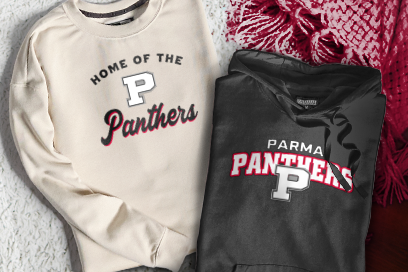Parma Panthers Sweatshirts (Option 3) Banner