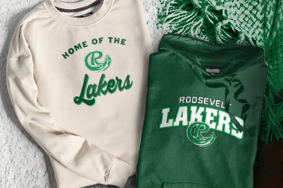 Roosevelt University Official Store of the Lakers Sweatshirts (Option 3) Banner