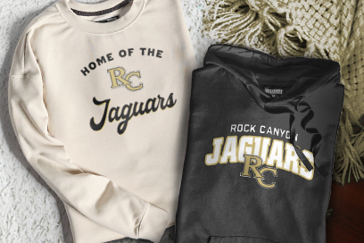 ROCK CANYON HIGH SCHOOL JAGUARS Sweatshirts (Option 3) Banner