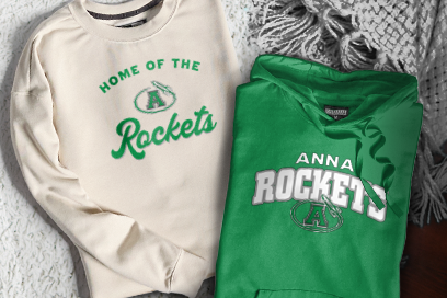 ANNA HIGH SCHOOL ROCKETS Sweatshirts (Option 3) Banner