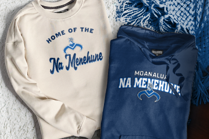 Moanalua Na Menehune Sweatshirts (Option 3) Banner